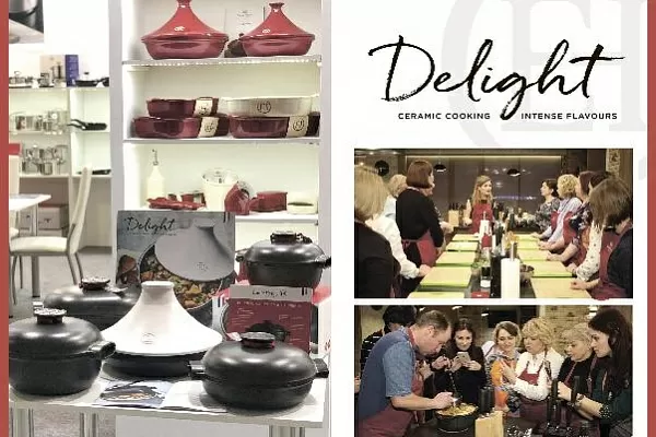 Презентация и кулинарное шоу во "Вкусотерии" в честь запуска новой коллекции Delight от Emile Henry.